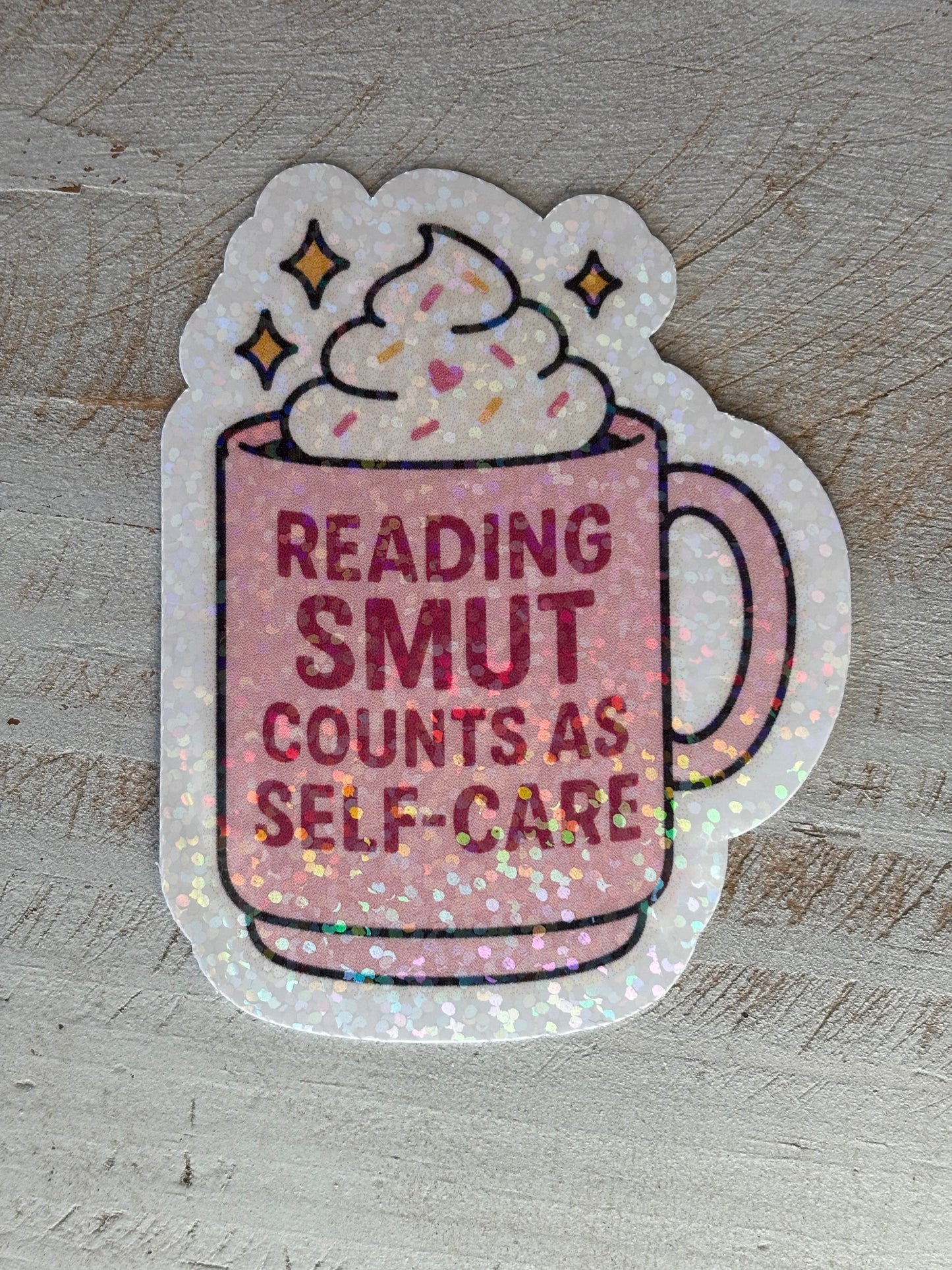 Reading SMUT counts as Self-Care