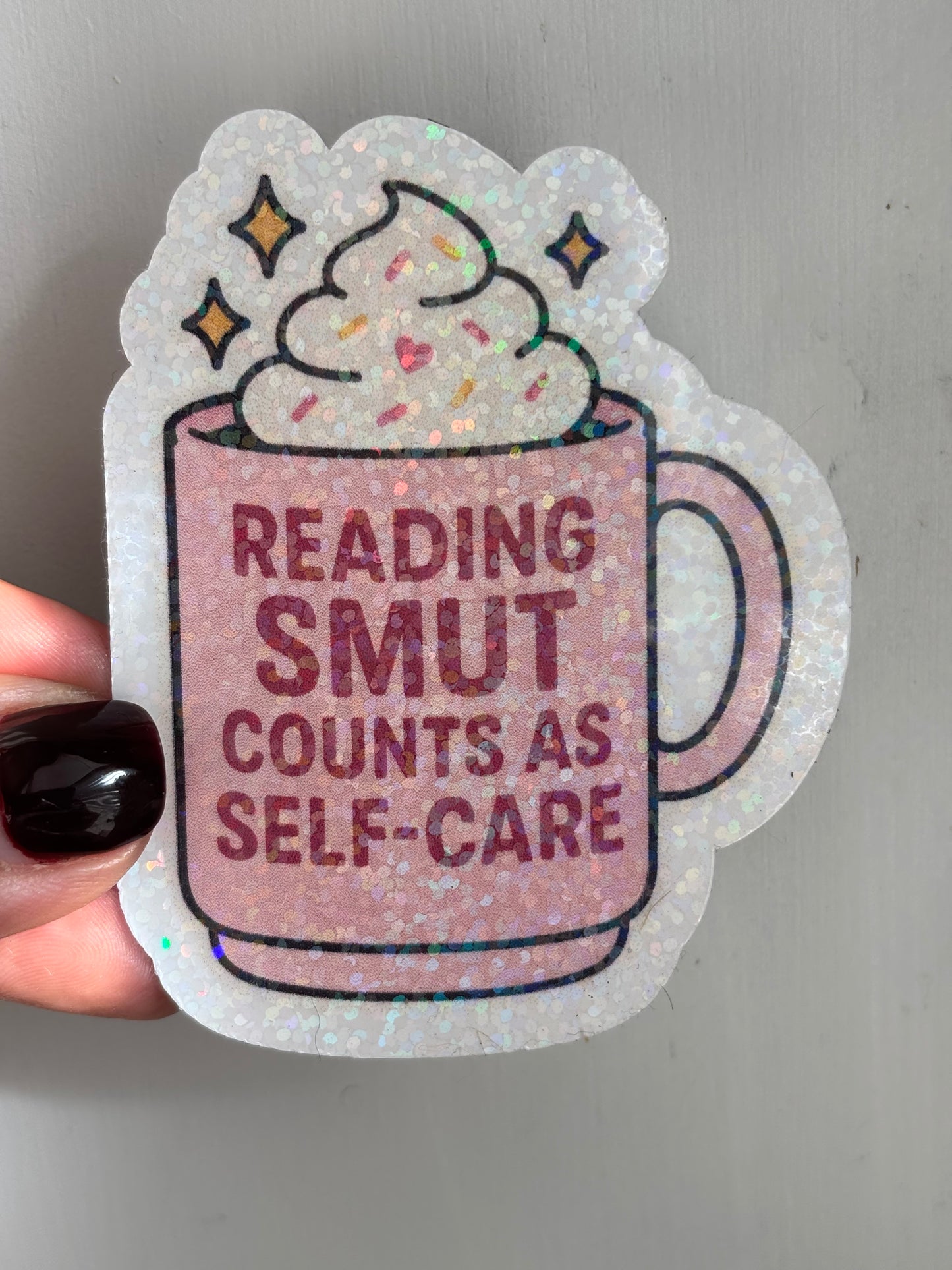 Reading SMUT counts as Self-Care